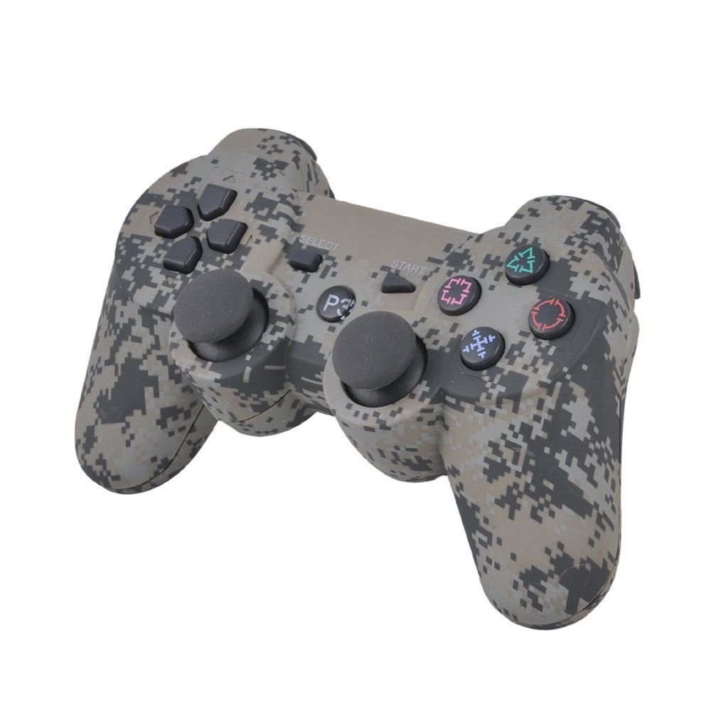 ワイヤレスコントローラ (DUALSHOCK3) アーバンカモフラージュ g6bh9ry Amazon.com: PlayStation 3 Dualshock 3 Wireless Controller (Urban